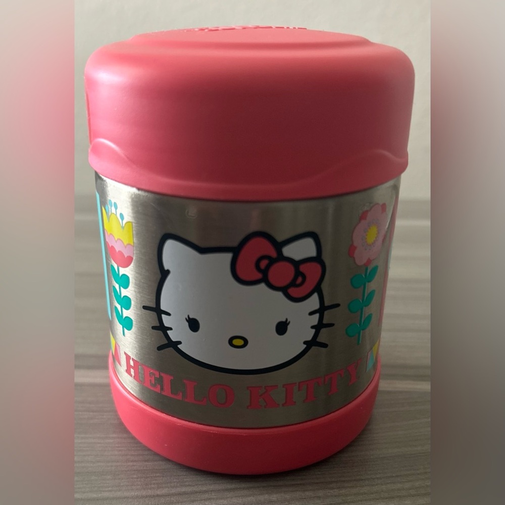Hello Kitty Pink Thermos for Kids